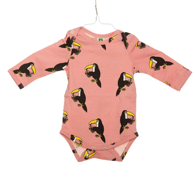 Hovedbilde Småfolk, Body tukan med juice rosa